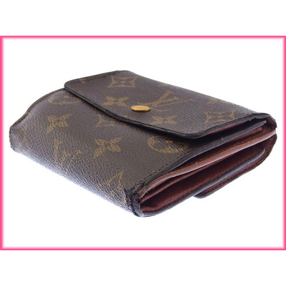 Louis Vuitton Carte Monnaie Wallet Trifold Vieux Porte Brown - Picture 5 of 6